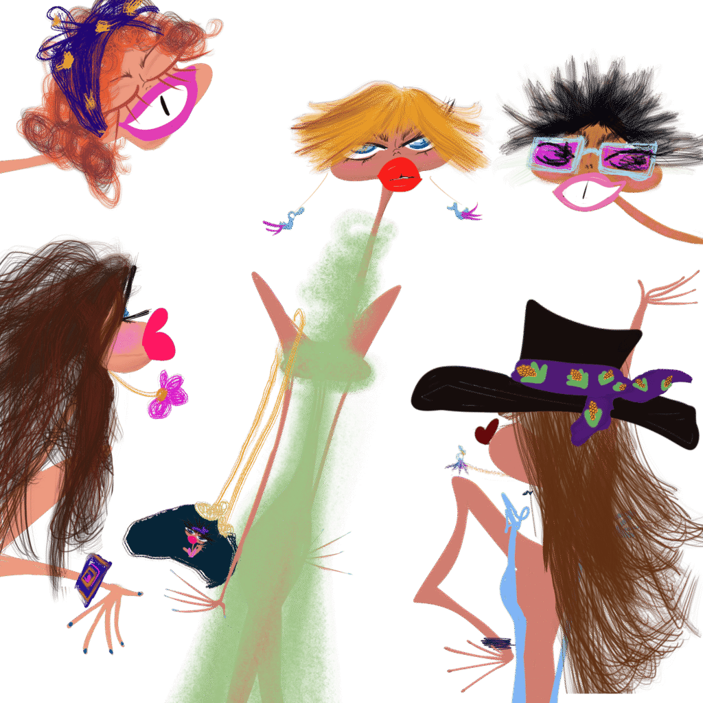 Illustrated Fashion Illustration