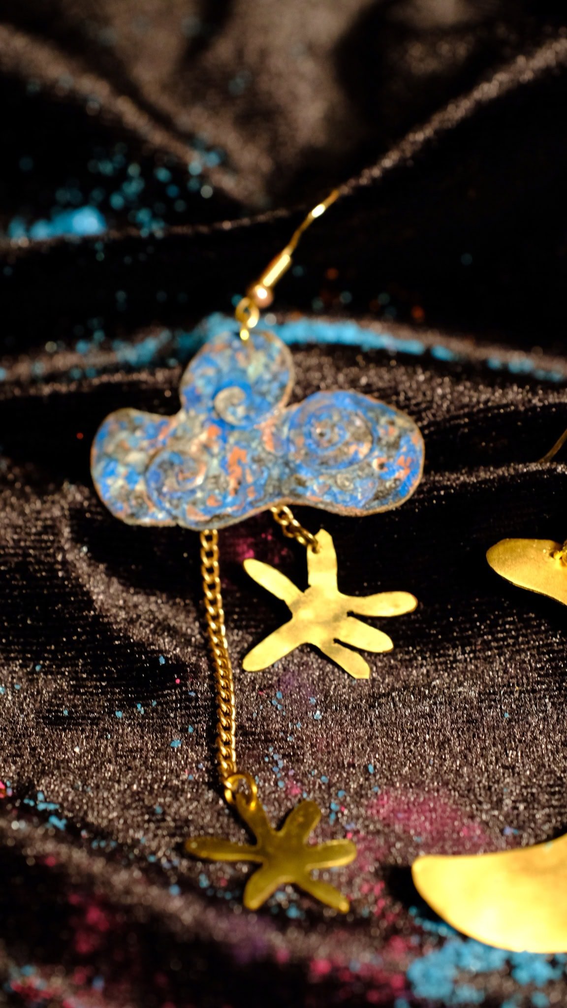 Pendientes “El Cielo, La Luna, Las Estrellas de Noa” - Image 3