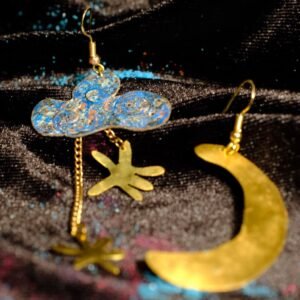 Pendientes El Cielo, La Luna, Las Estrellas