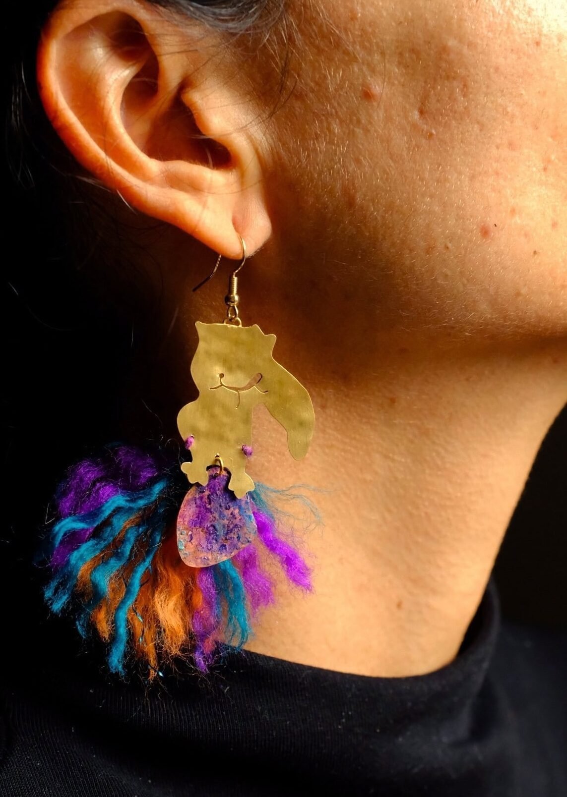 Pendientes Tucanes de colores "Tucán Llama Tropical”